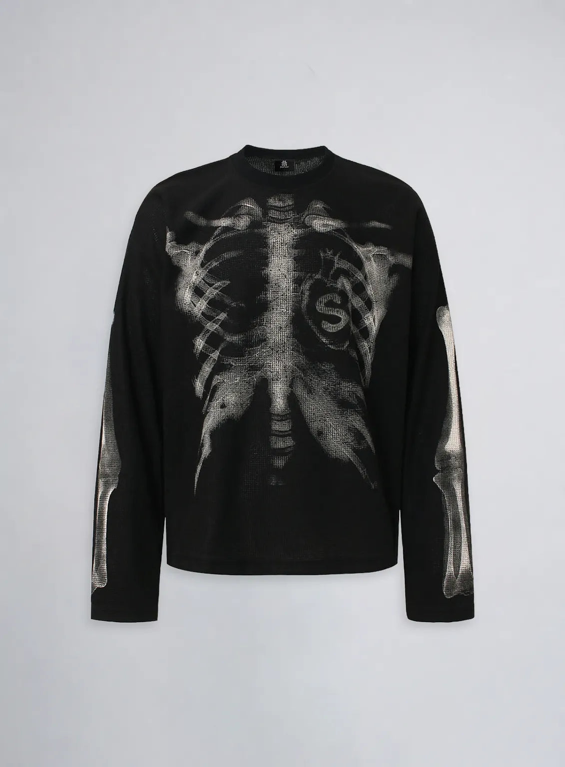 X-Ray Waffle Tee – Black