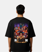 One Piece – Kaido vs Luffy Showdown Oversized T-Shirt