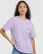 Life Is Good – Lavender Minimal Oversized T-Shirt