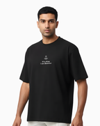 It’s Okay, I Am Batman – Black Oversized T-Shirt