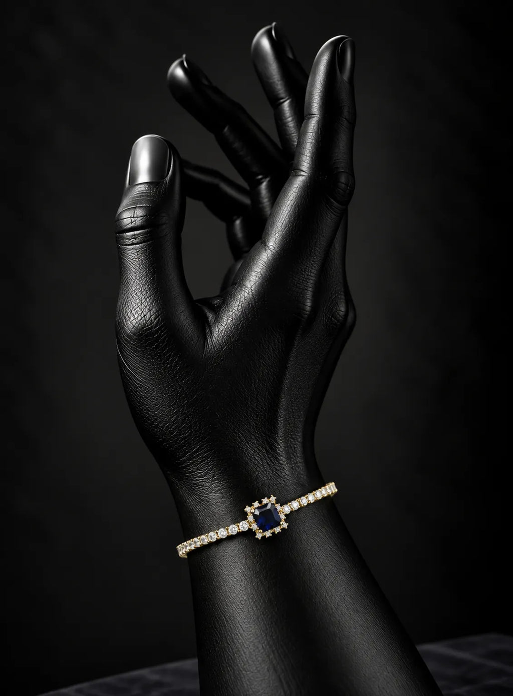 King Crown Tennis Bracelet