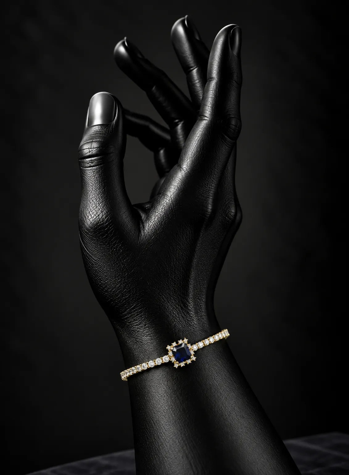 King Crown Tennis Bracelet