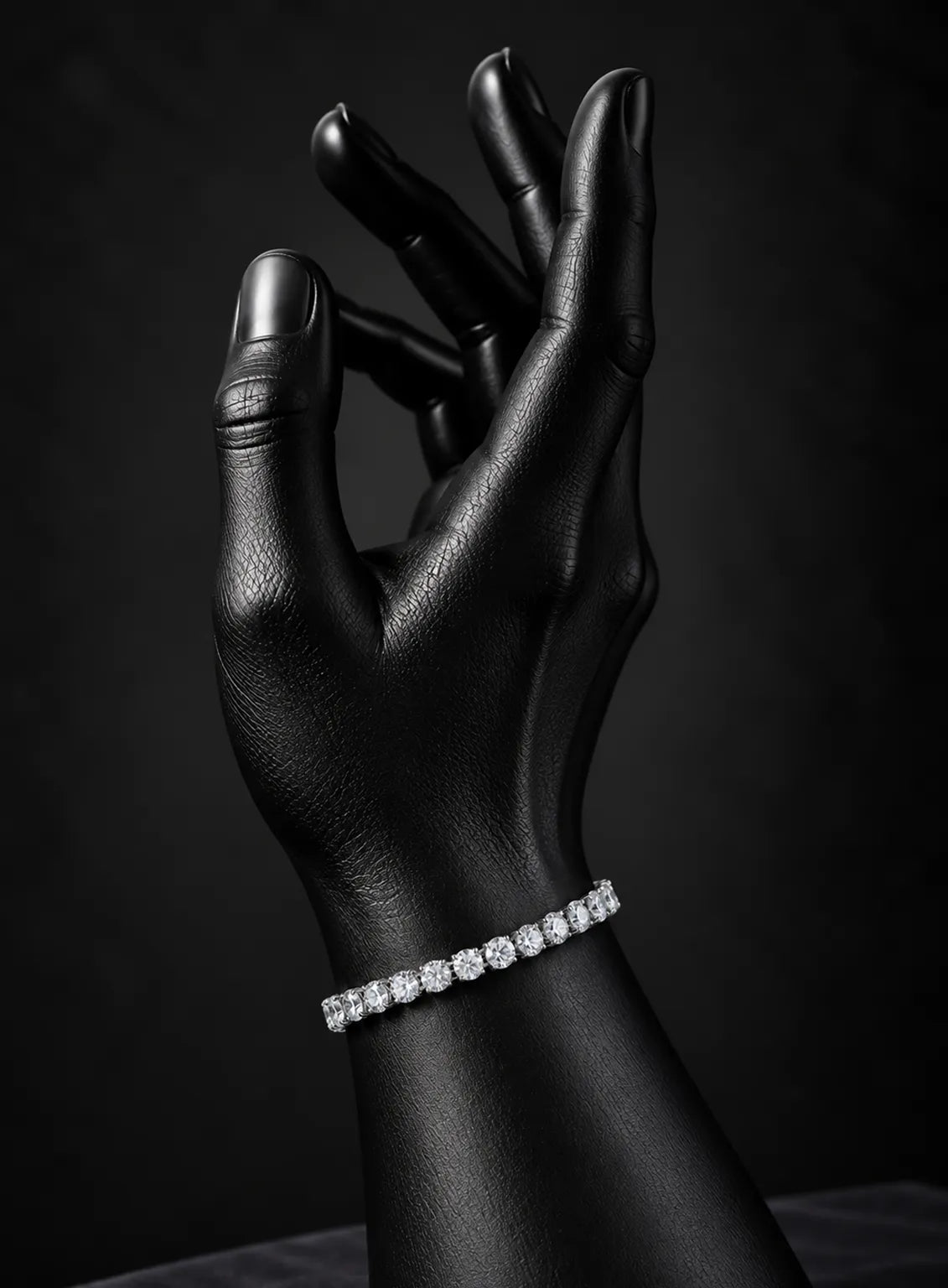 Iced Round Cut Tennis Bracelet