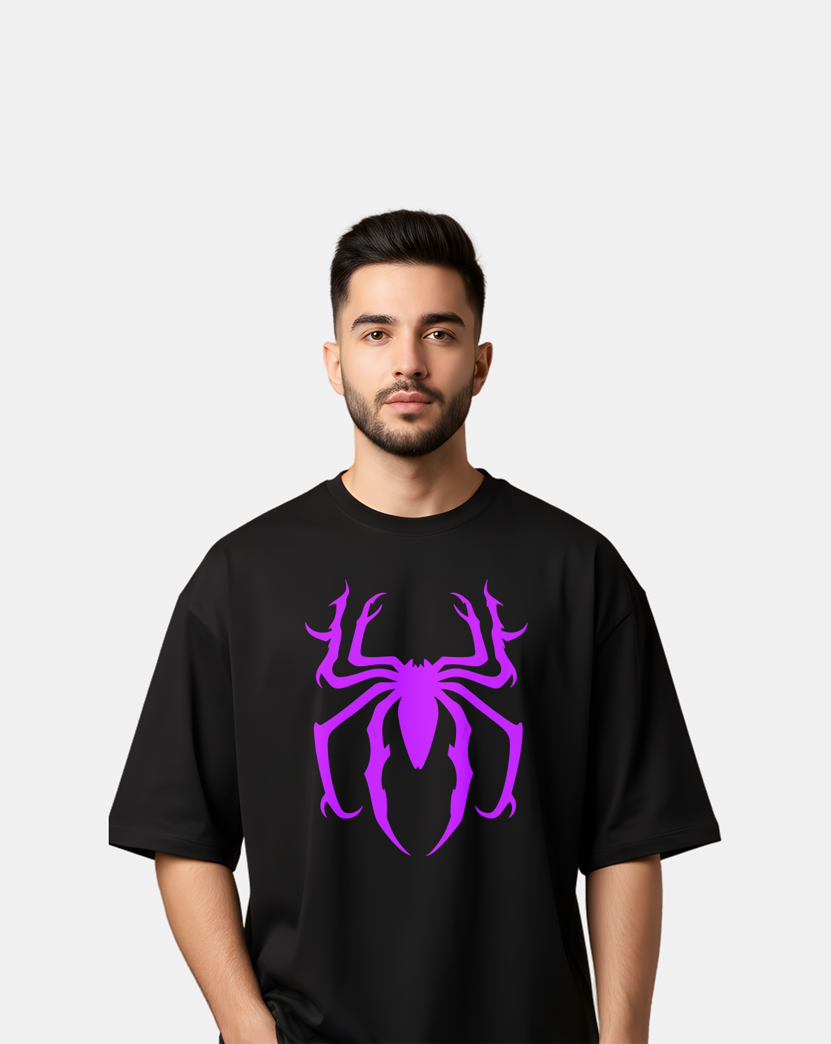 Purple Spiderman - Oversized T-shirt
