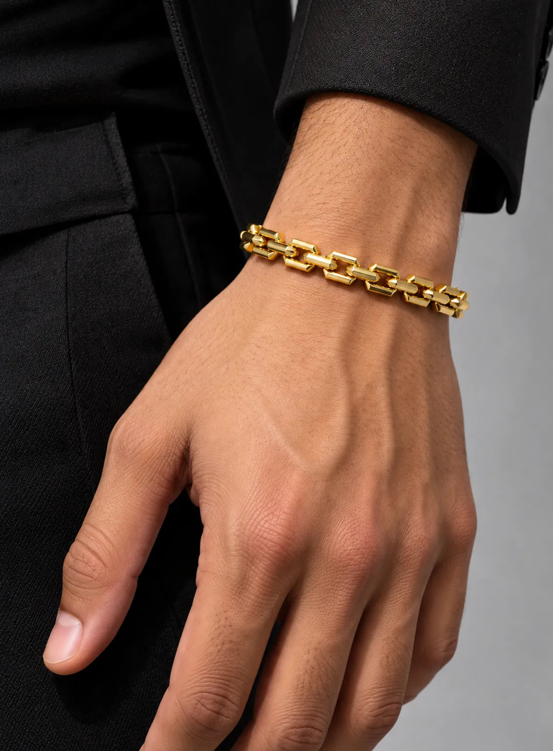 Aurex Gold Link Bracelet