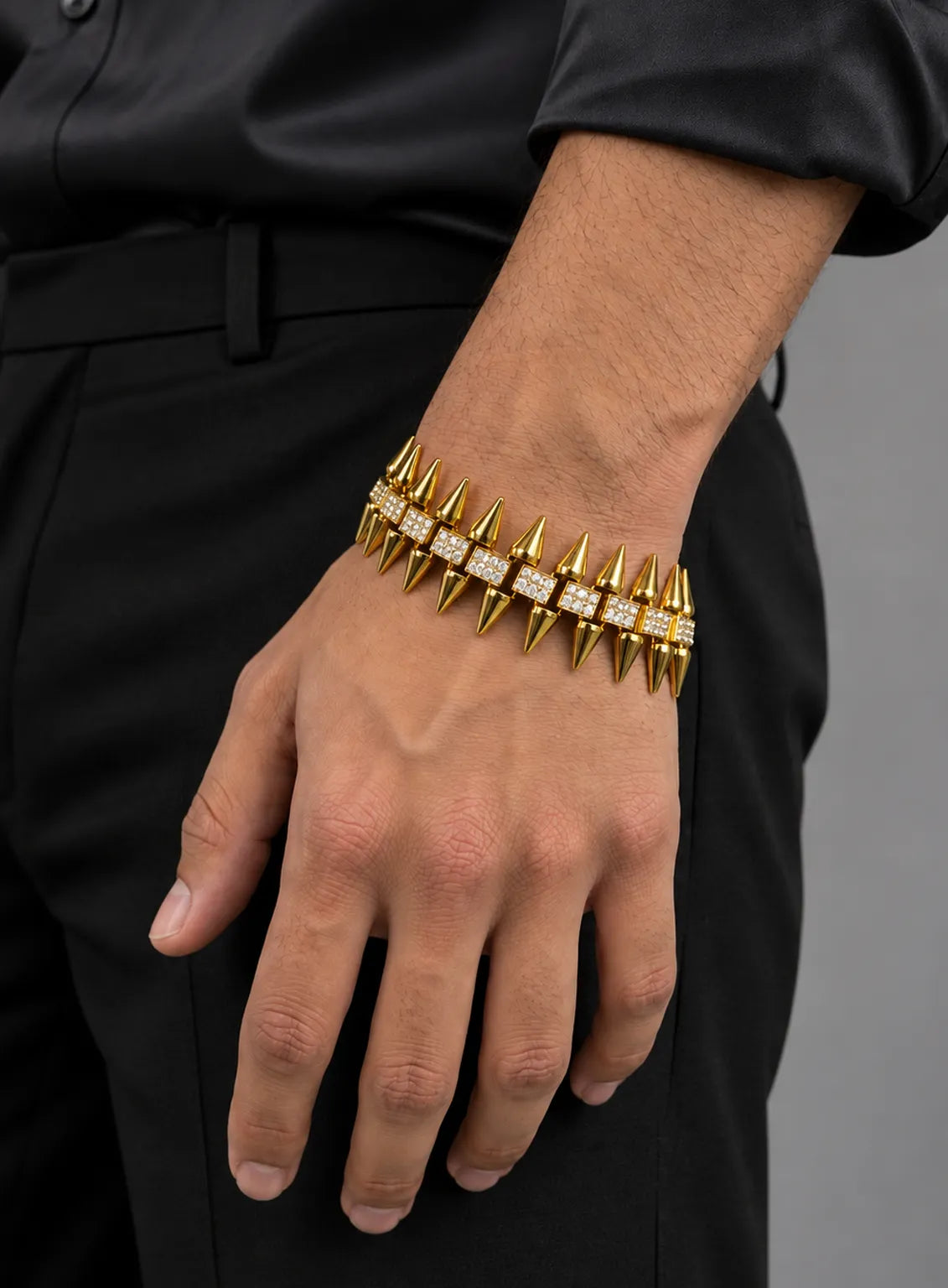 Golden Spike Luxe Bracelet