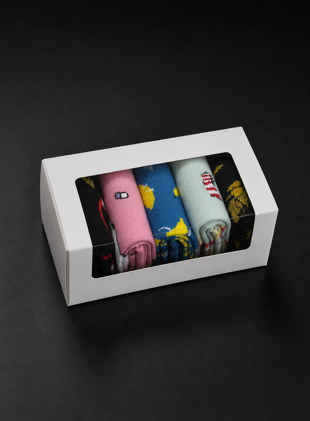Quirky Everyday Crew Socks • Pack of 5