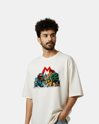 Mario Showdown – Retro Gamer Oversized Tee