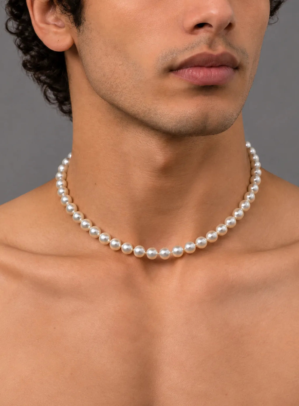 Classic Pearl Bead Necklace