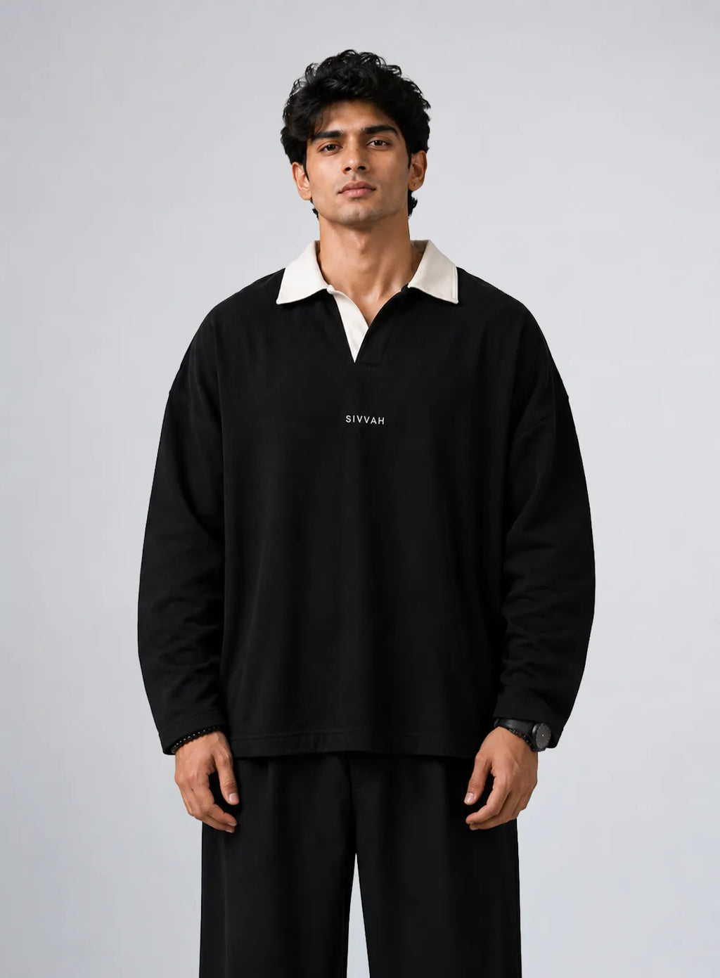 Essential Long Sleeve Polo