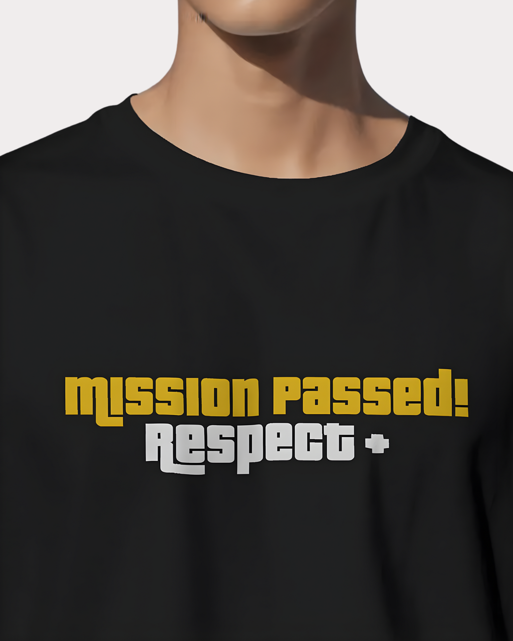 Mission Passed Tee – Respect+ Edition (GTA Inspired)