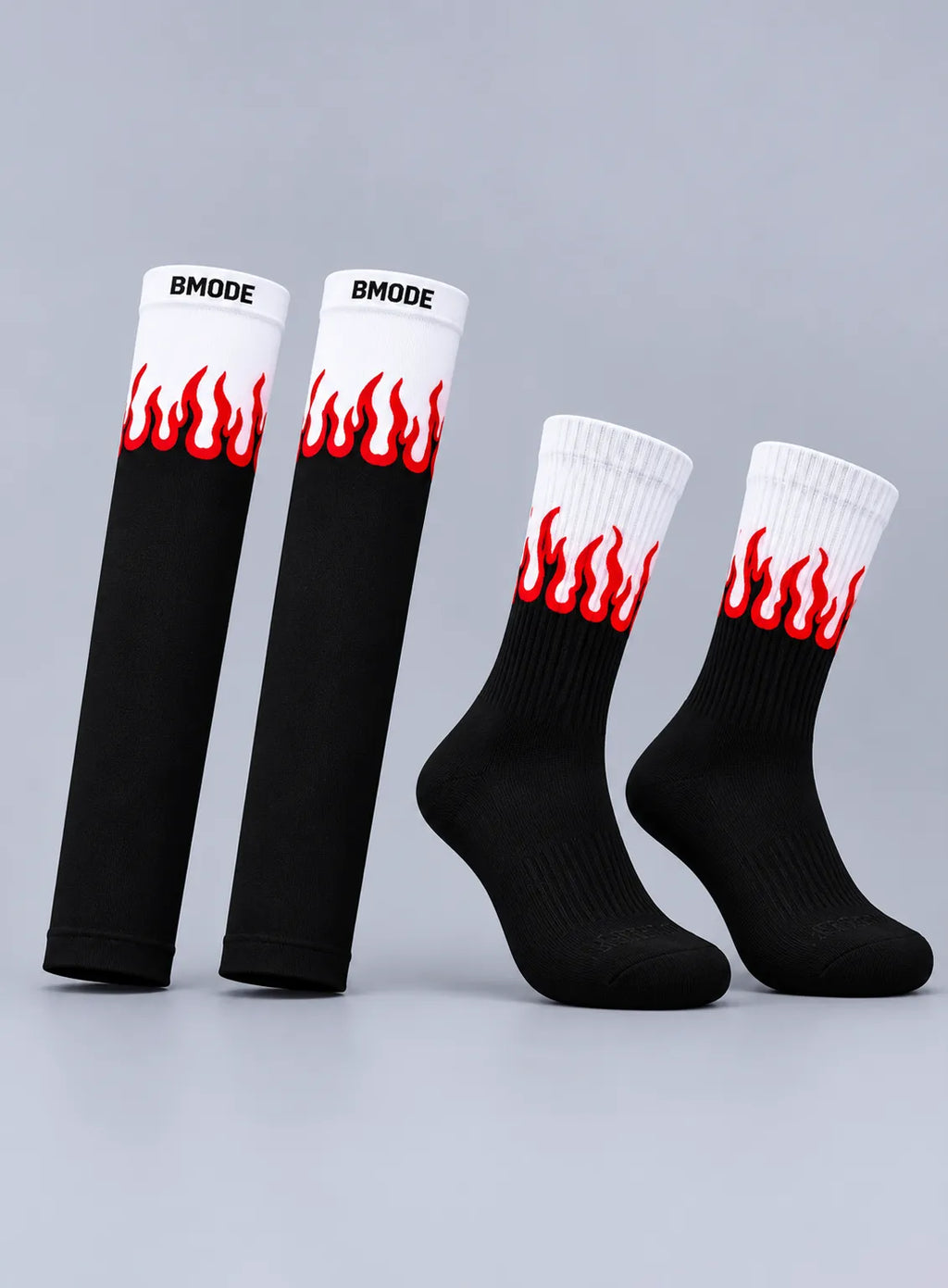 Beast Mode Flame Combo - Red & Black • Pack of 2