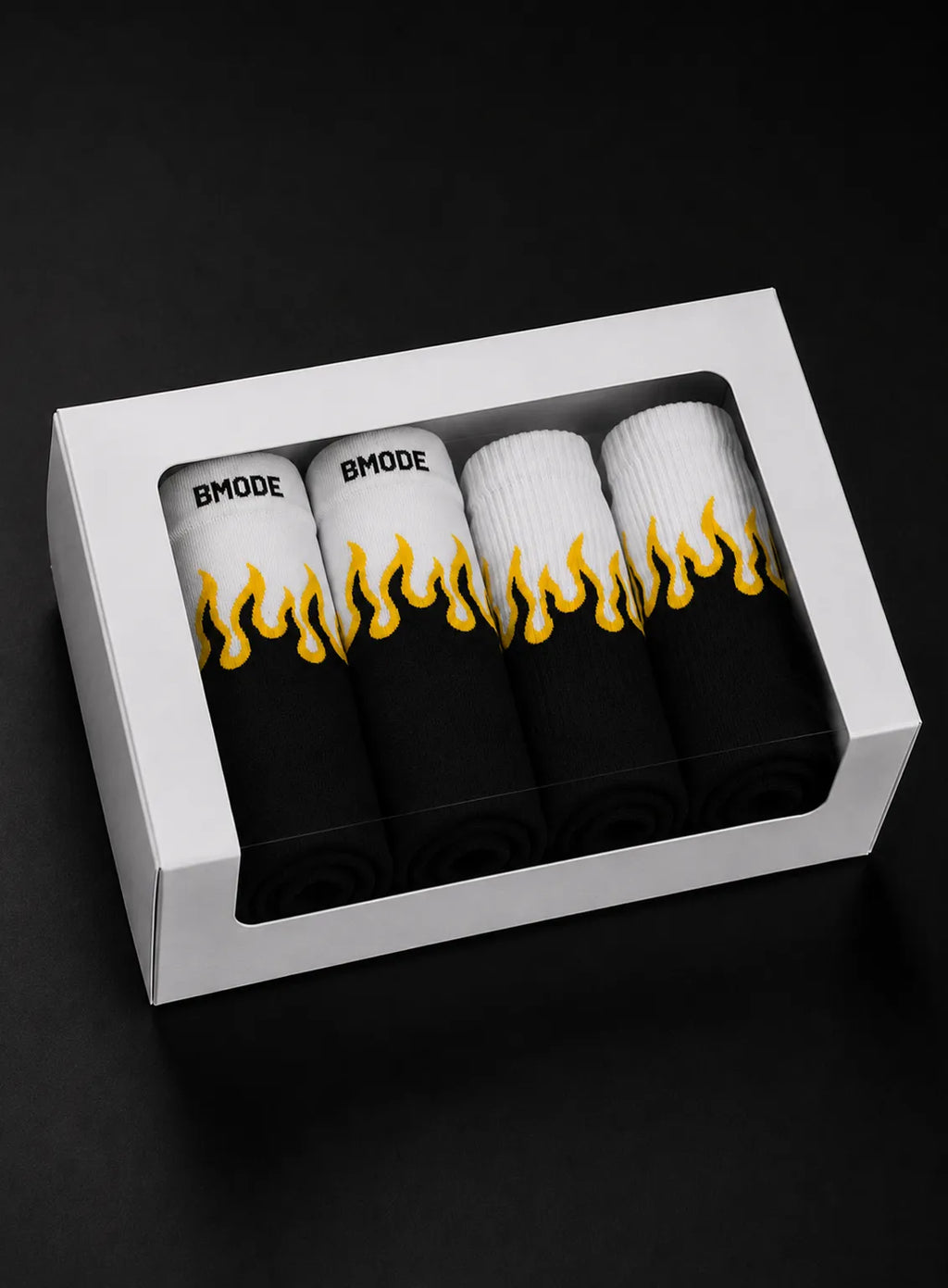 Beast Mode Flame Combo - Yellow & Black • Pack of 2