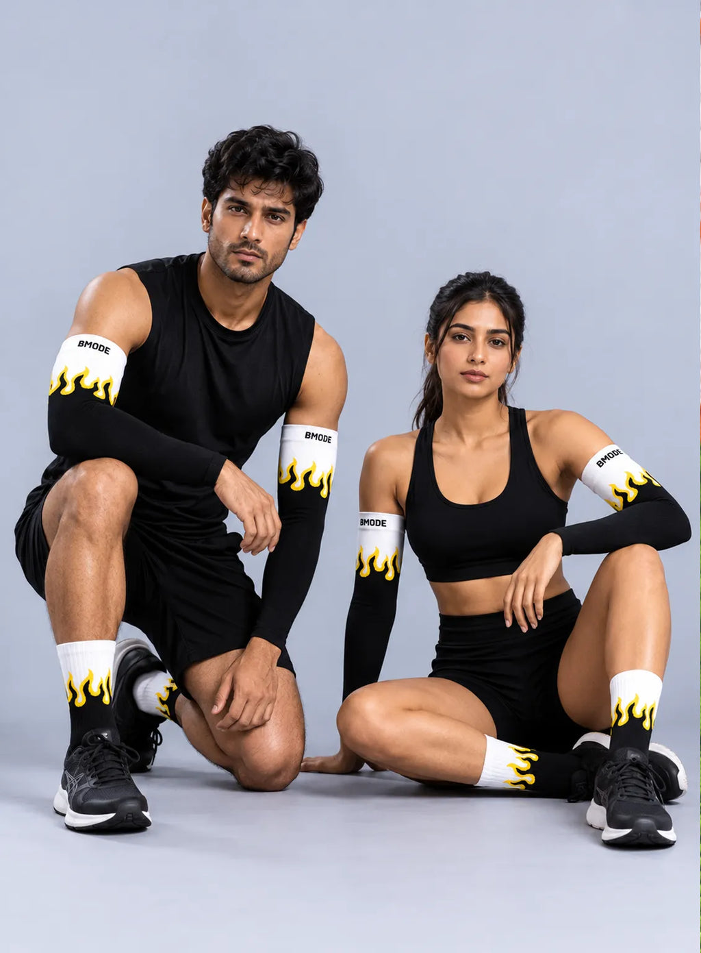 Beast Mode Flame Combo - Yellow & Black • Pack of 2