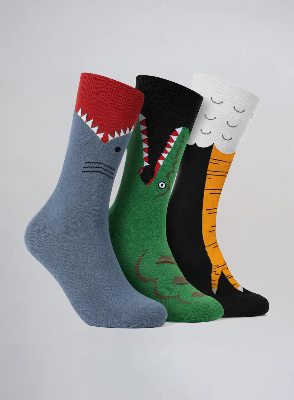 Wild Creatures Socks Combo • Pack of 3