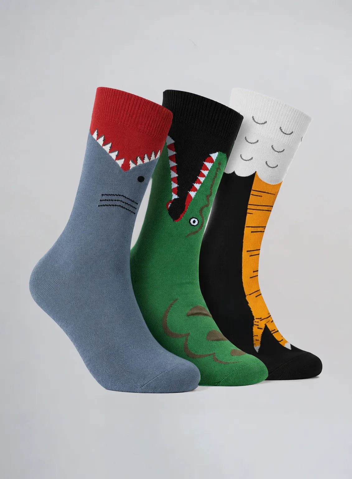 Wild Creatures Socks Combo • Pack of 3