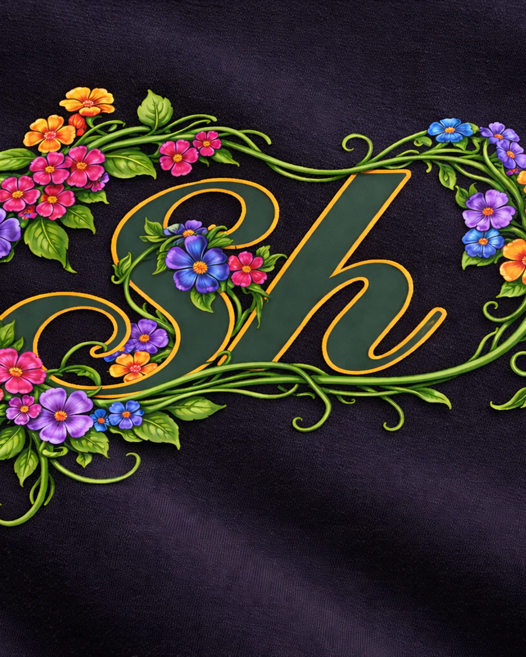 Floral Monogram - Sivvah