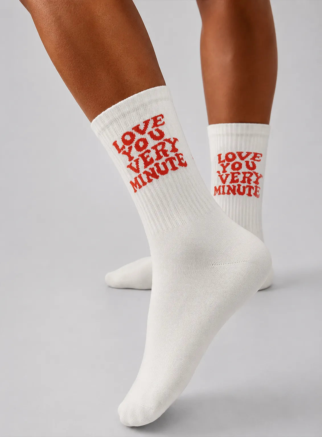 Love & Flame Crew Socks • Pack of 5