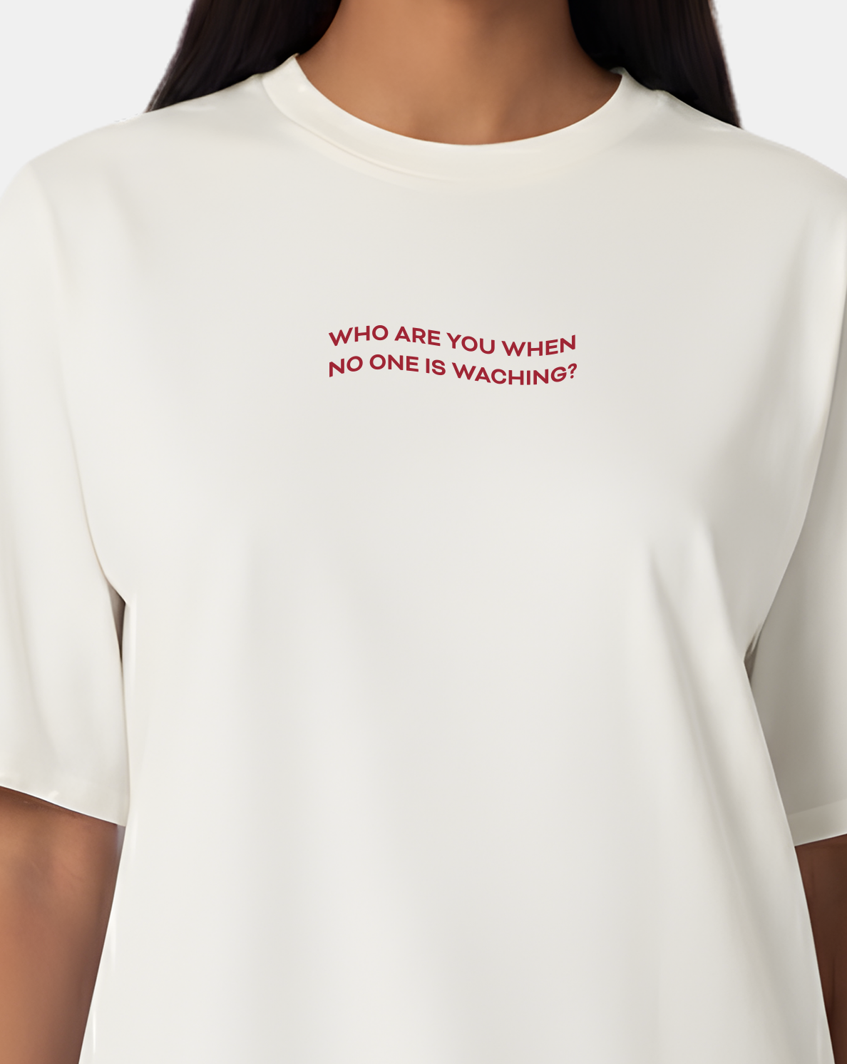 Who Are You Oversized T-Shirt