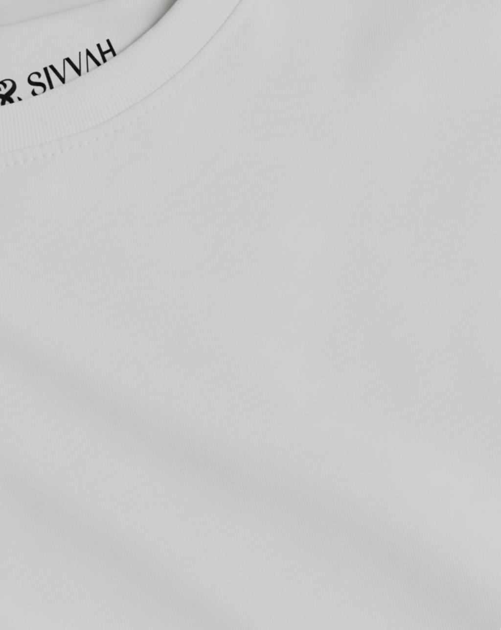 Solid: White Oversized T-Shirt