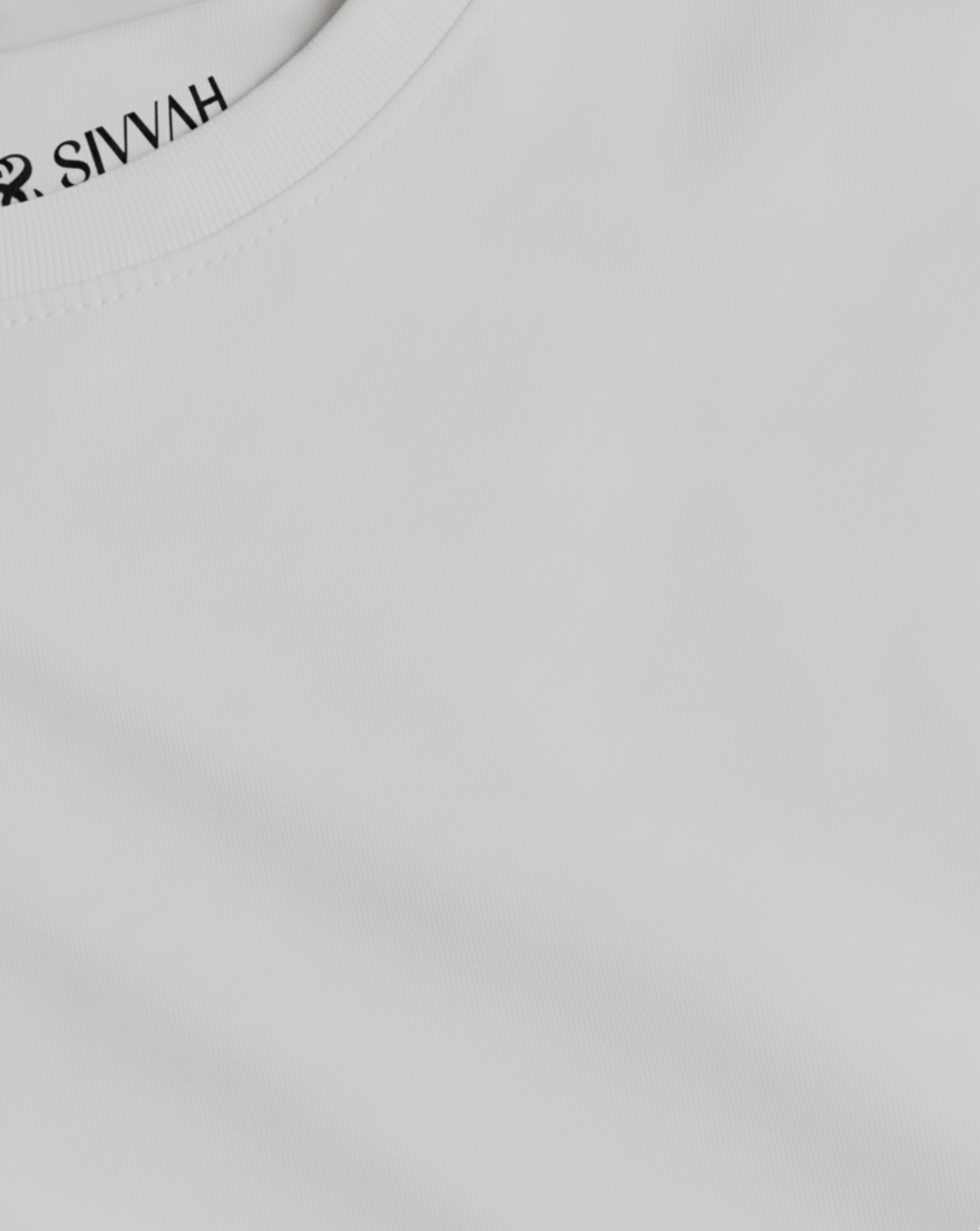 Solid: White Oversized T-Shirt