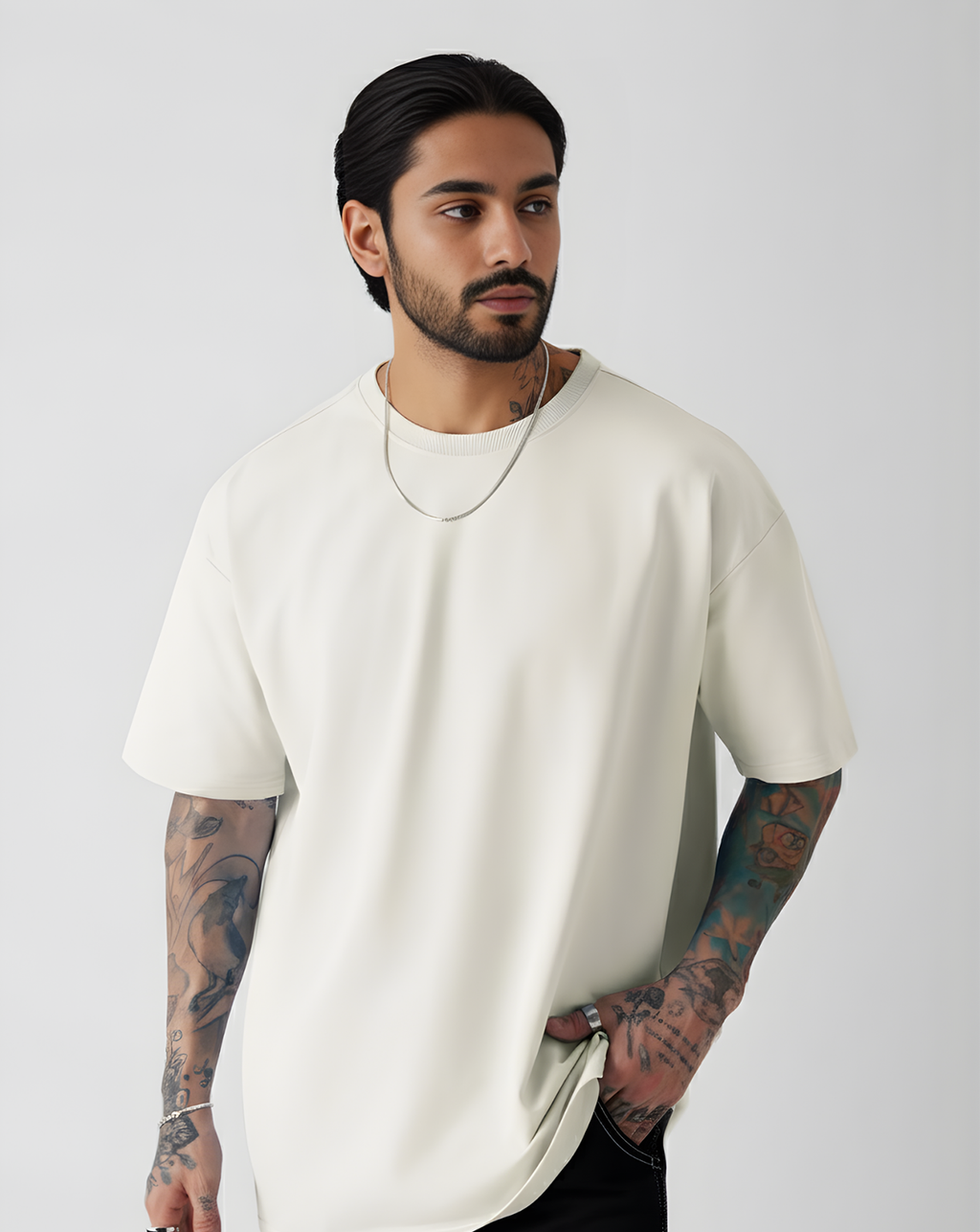 Naruto Jiraiya Sketch Art – Oversized T-Shirt