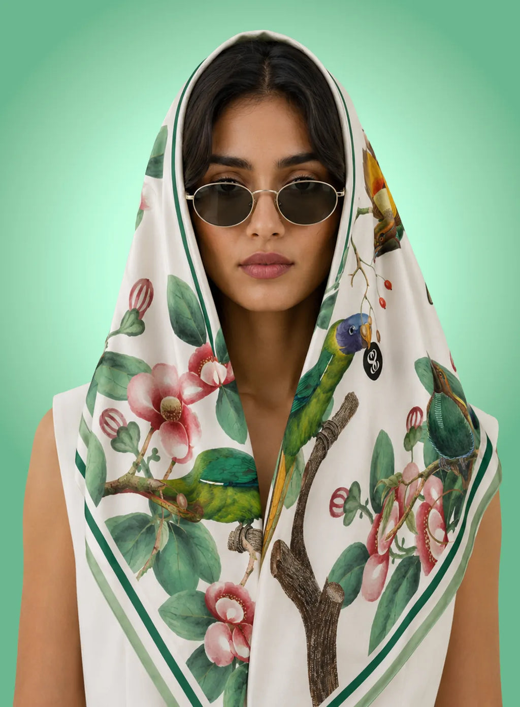 Emerald Aviary Scarf