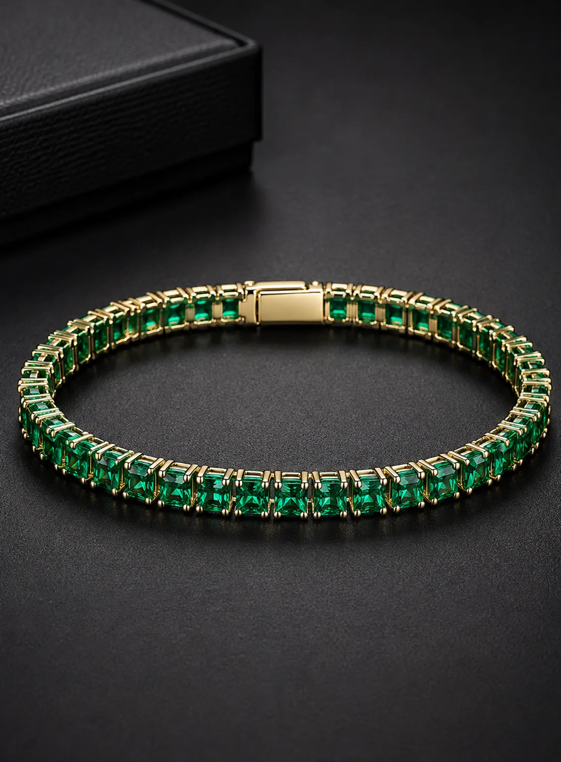 Emerald Muse Tennis Bracelet