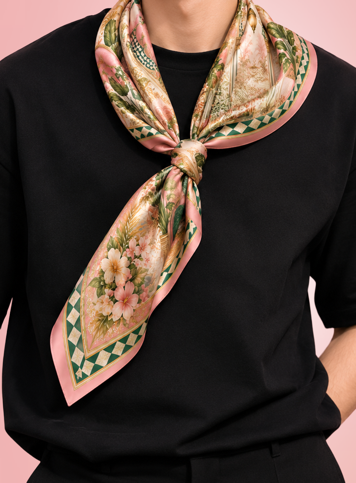 Leopard Palace Scarf