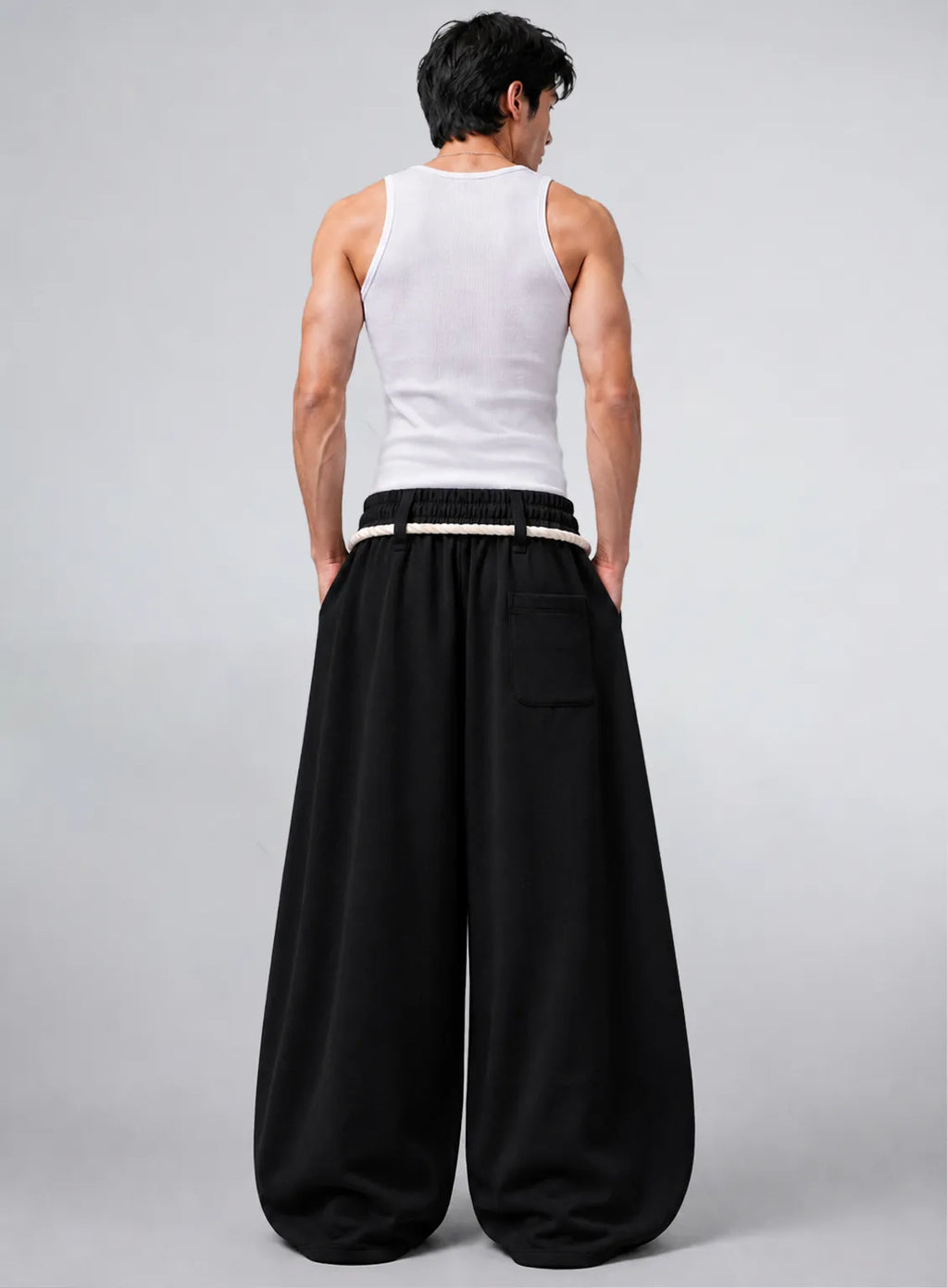 Signature Rope Sweatpants - Black (Pre-launch)