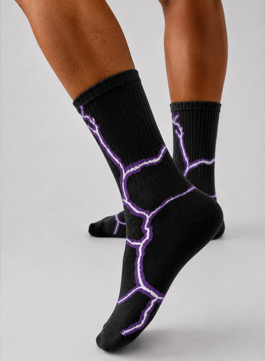 Electric Vein Crew Socks • Pack of 5