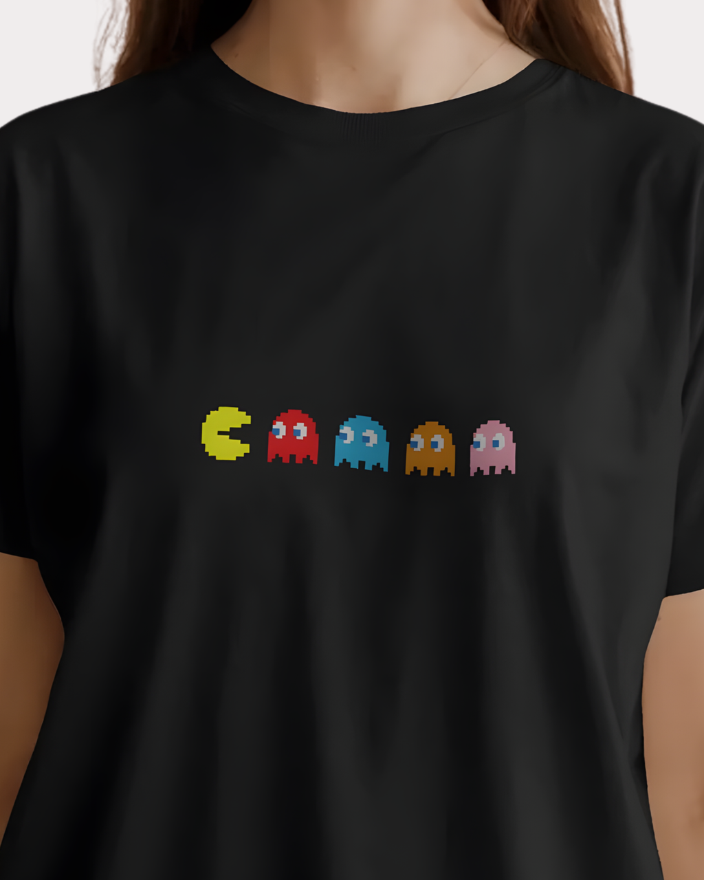 Pac-Man Pixel Chase Tee – Retro Arcade Edition