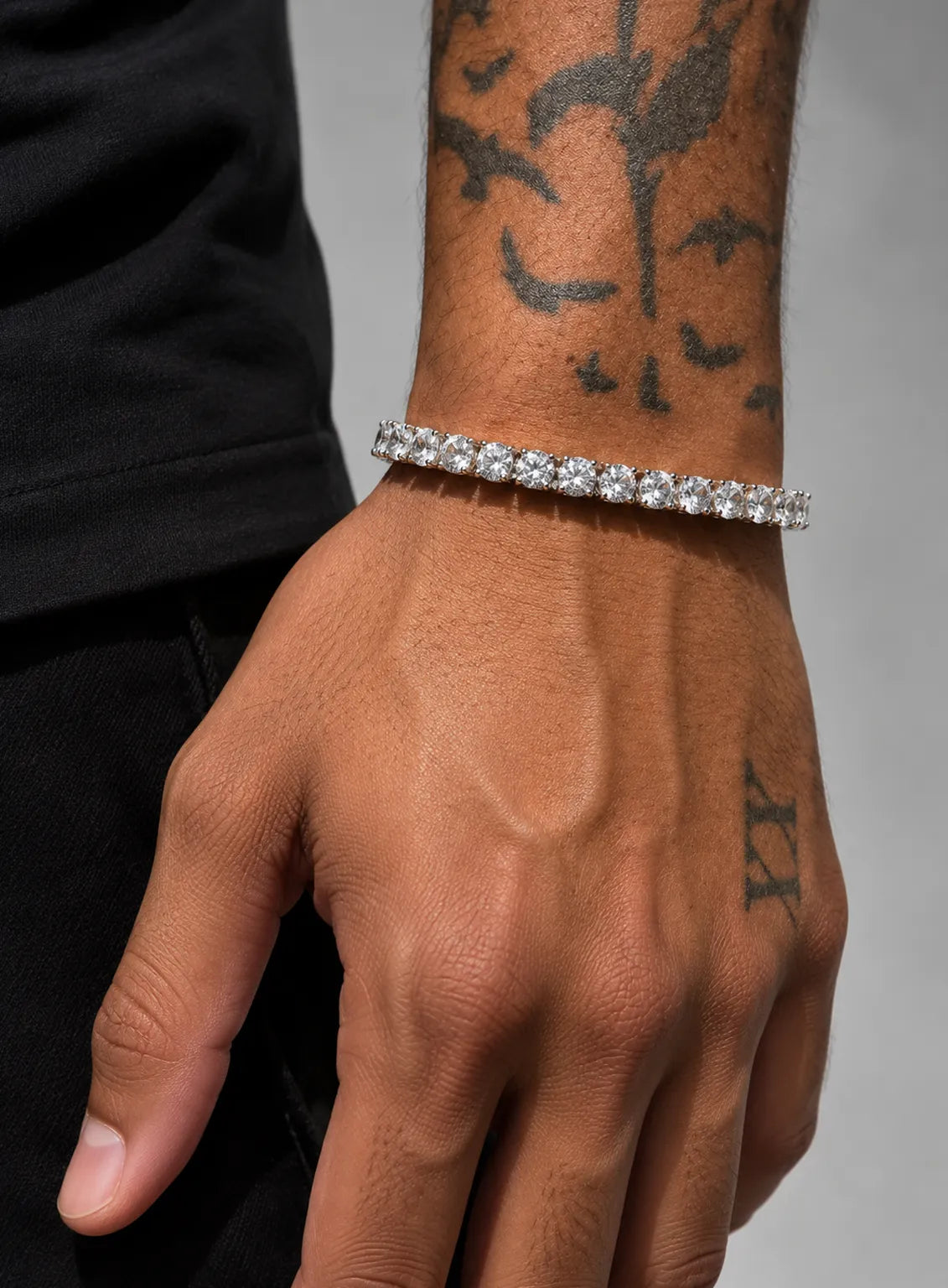 Iced Round Cut Tennis Bracelet