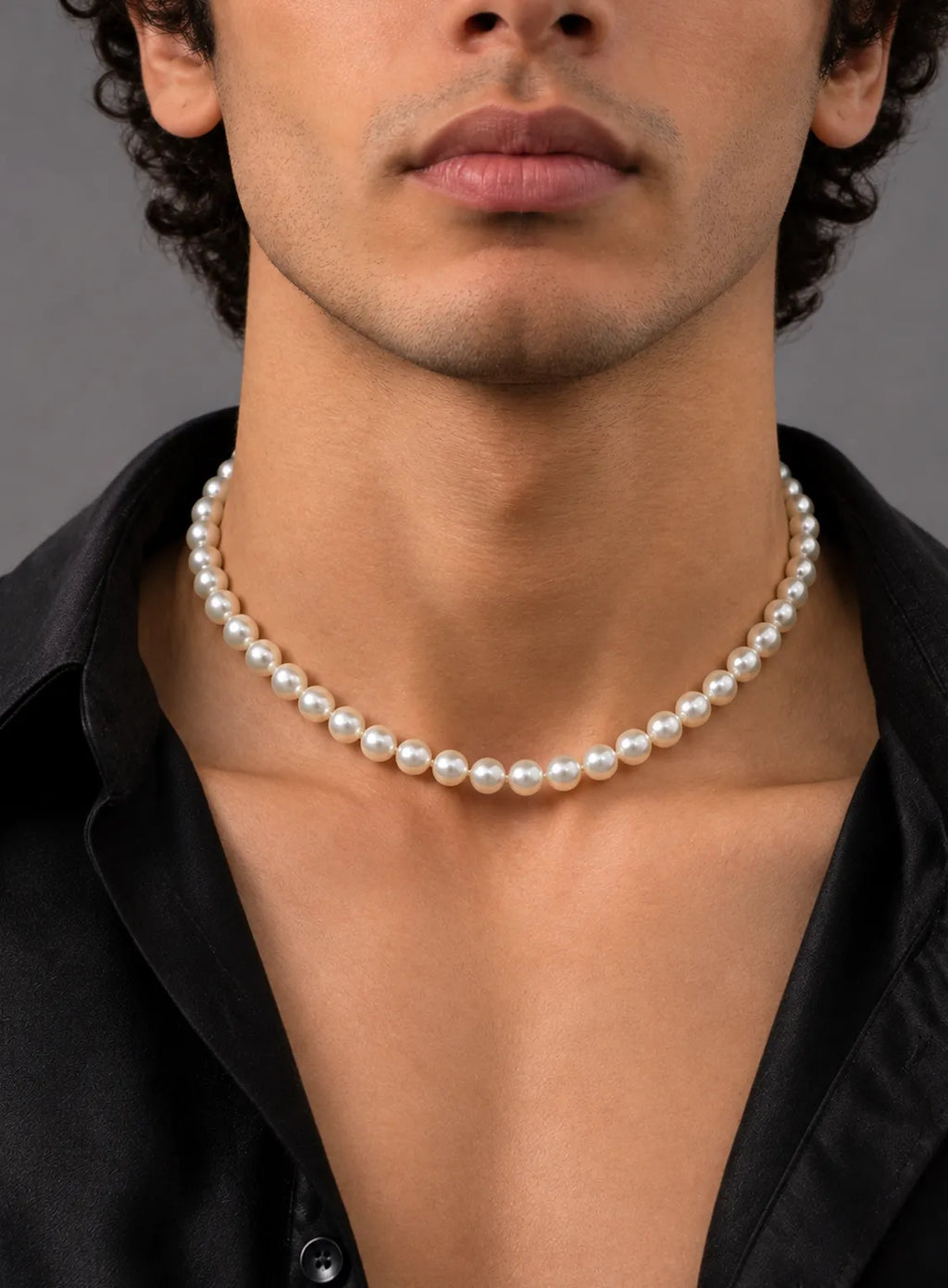 Classic Pearl Bead Necklace