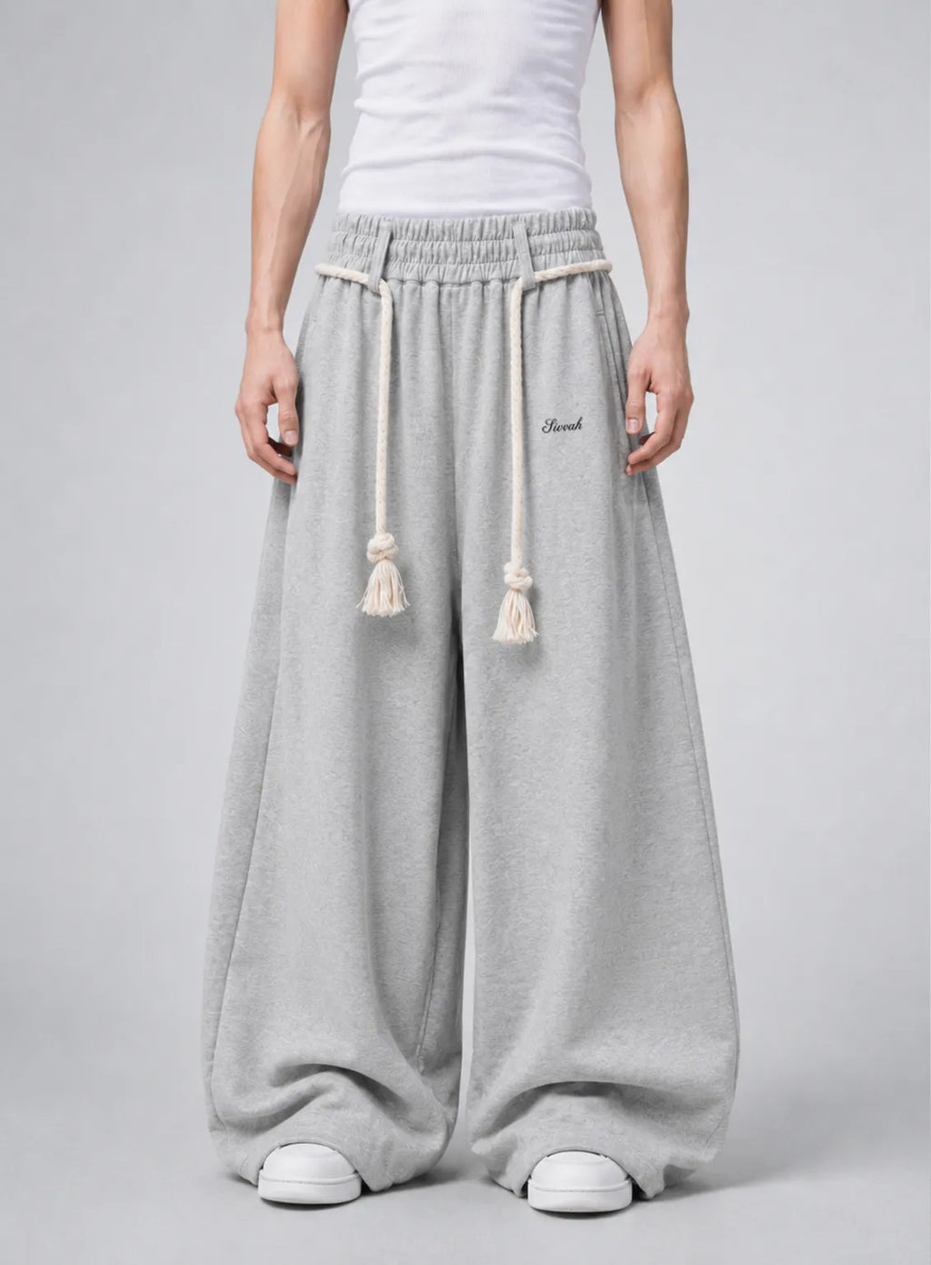 Signature Rope Sweatpants - Grey (Pre-launch)