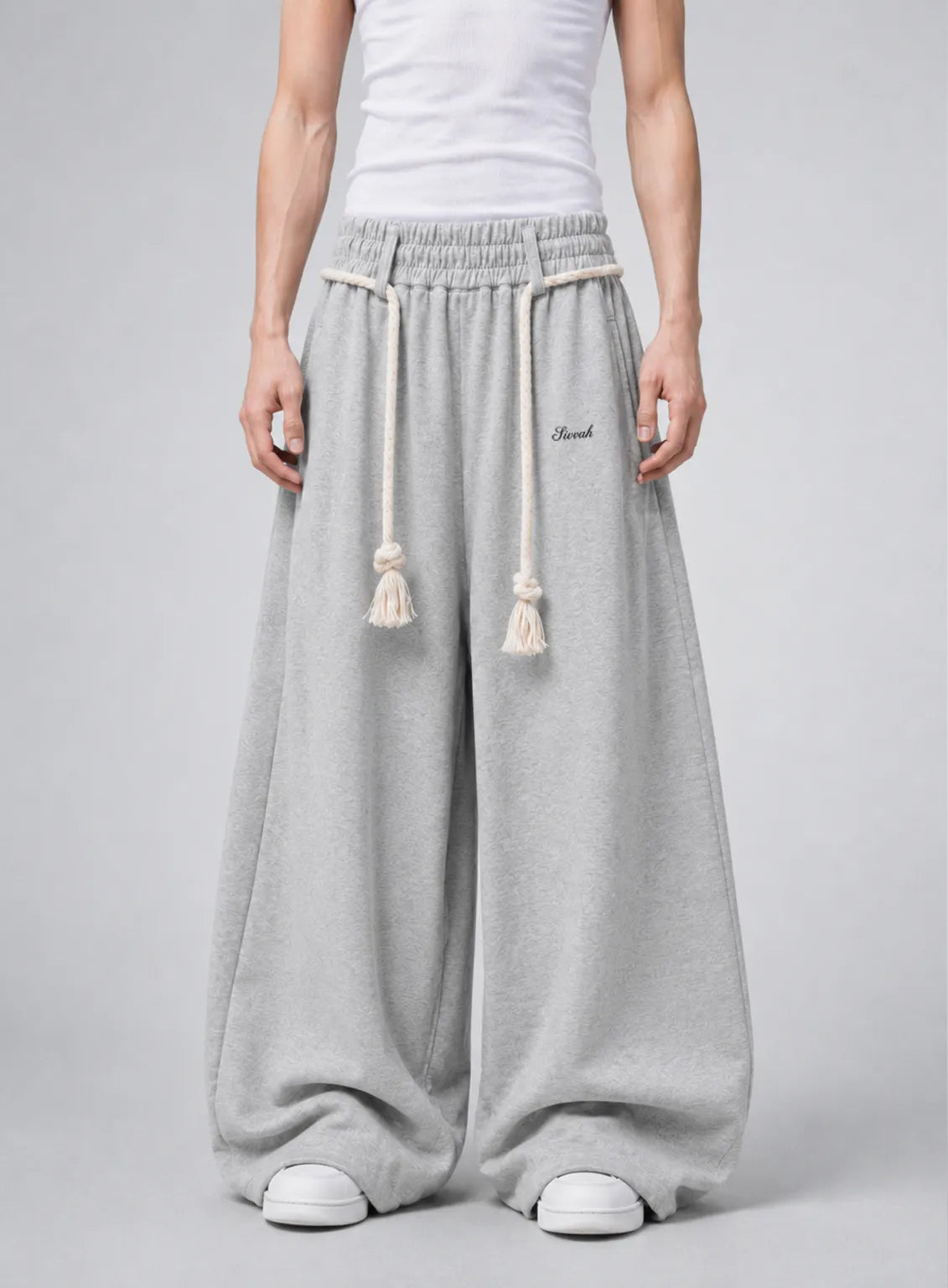 Signature Rope Sweatpants - Grey (Pre-launch)
