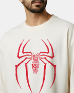 SPIDER-LINE HERO — Oversized Graphic Tee