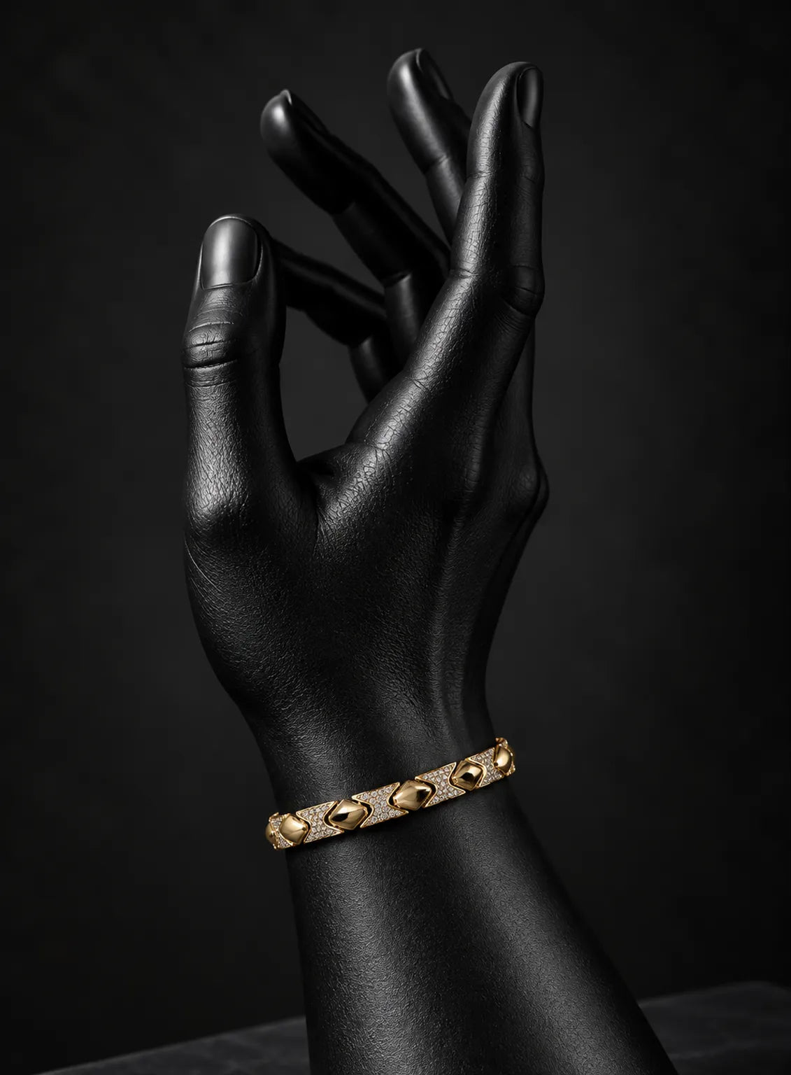 Imperial Link Crystal Bracelet