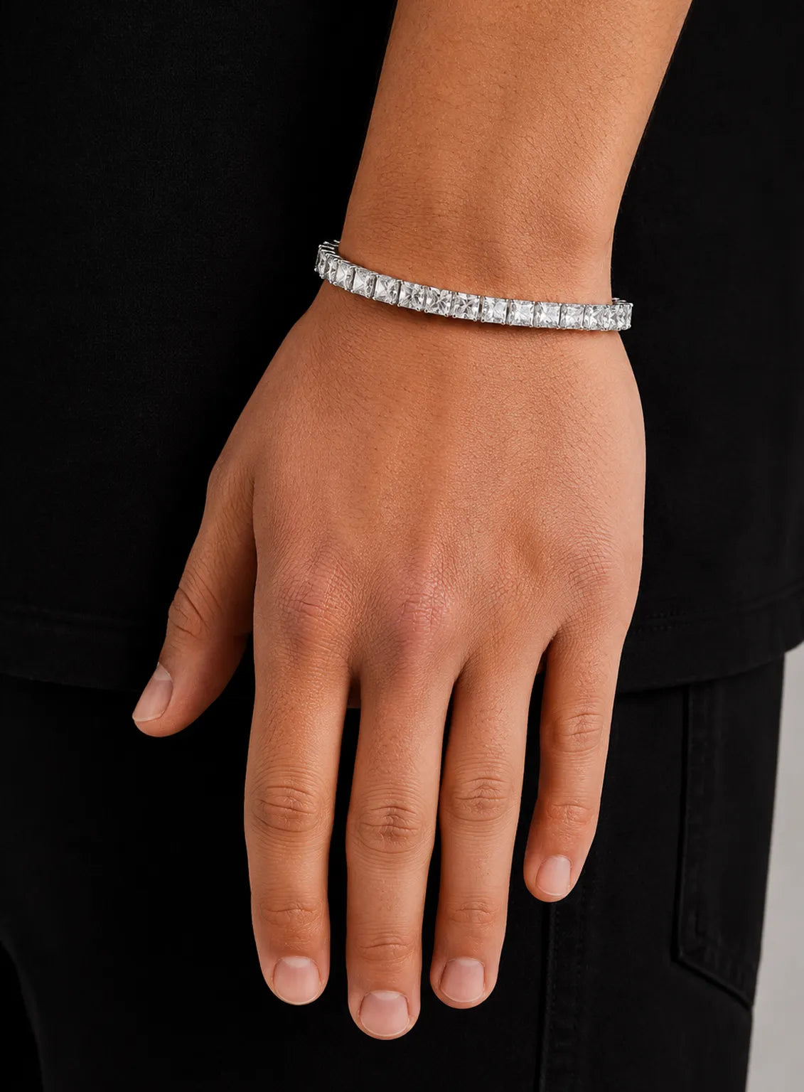 Silver Tennis Bracelet