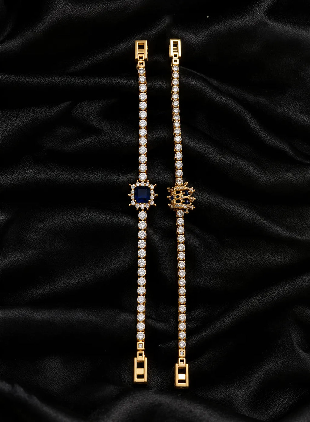 King Crown Tennis Bracelet
