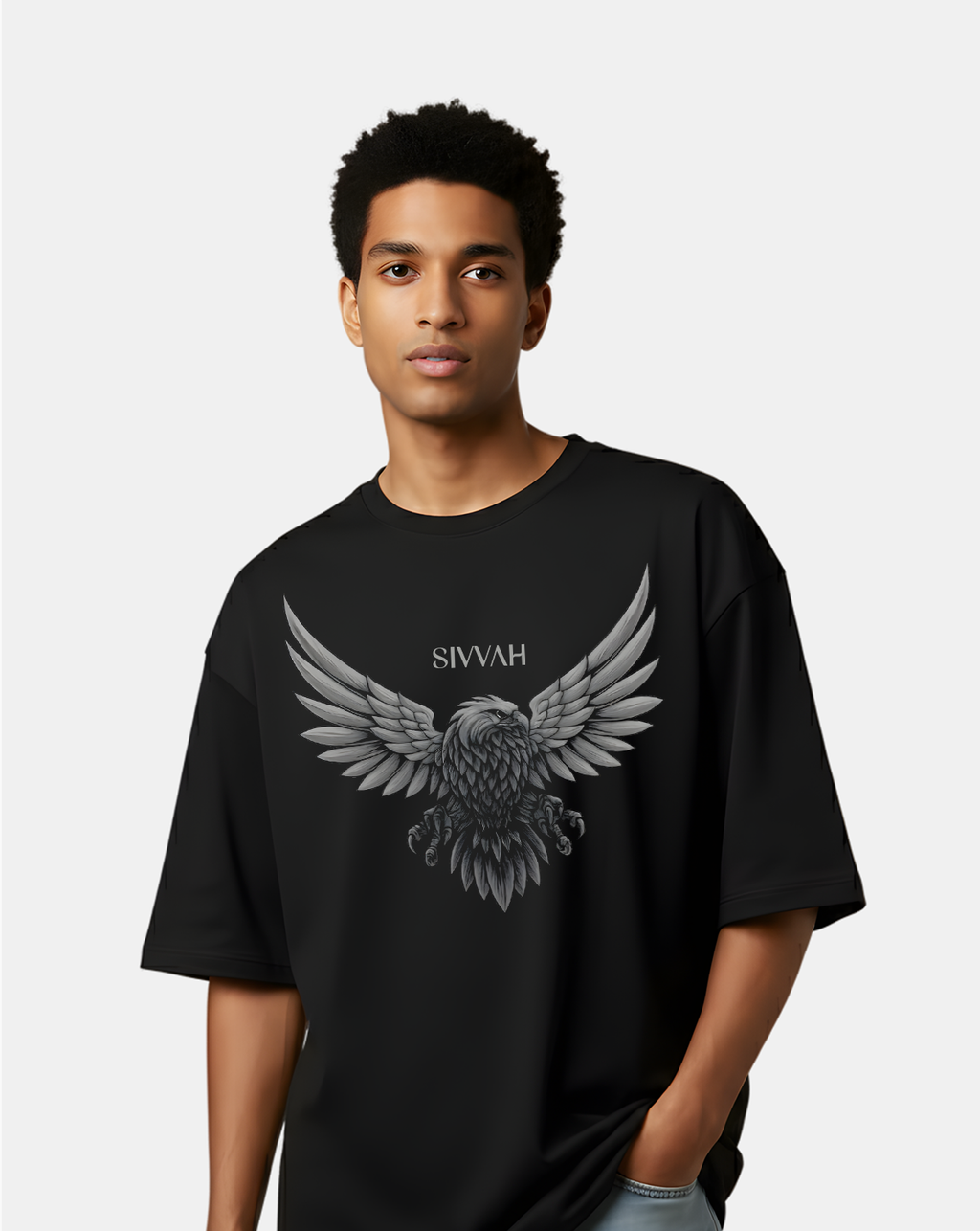 Black Eagle Wings – Premium Graphic Men Tshirt