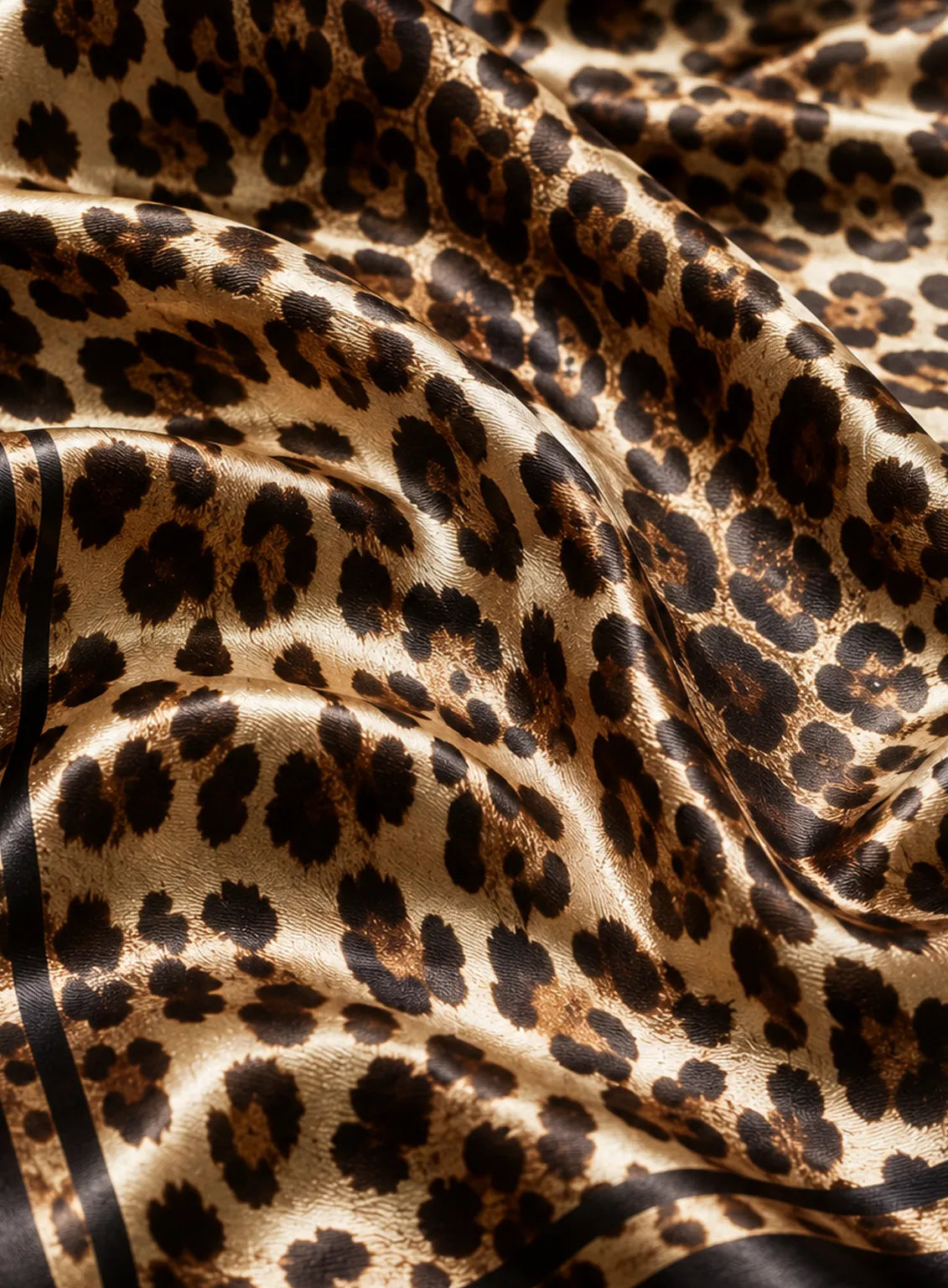 Wild Leopard Luxe Scarf
