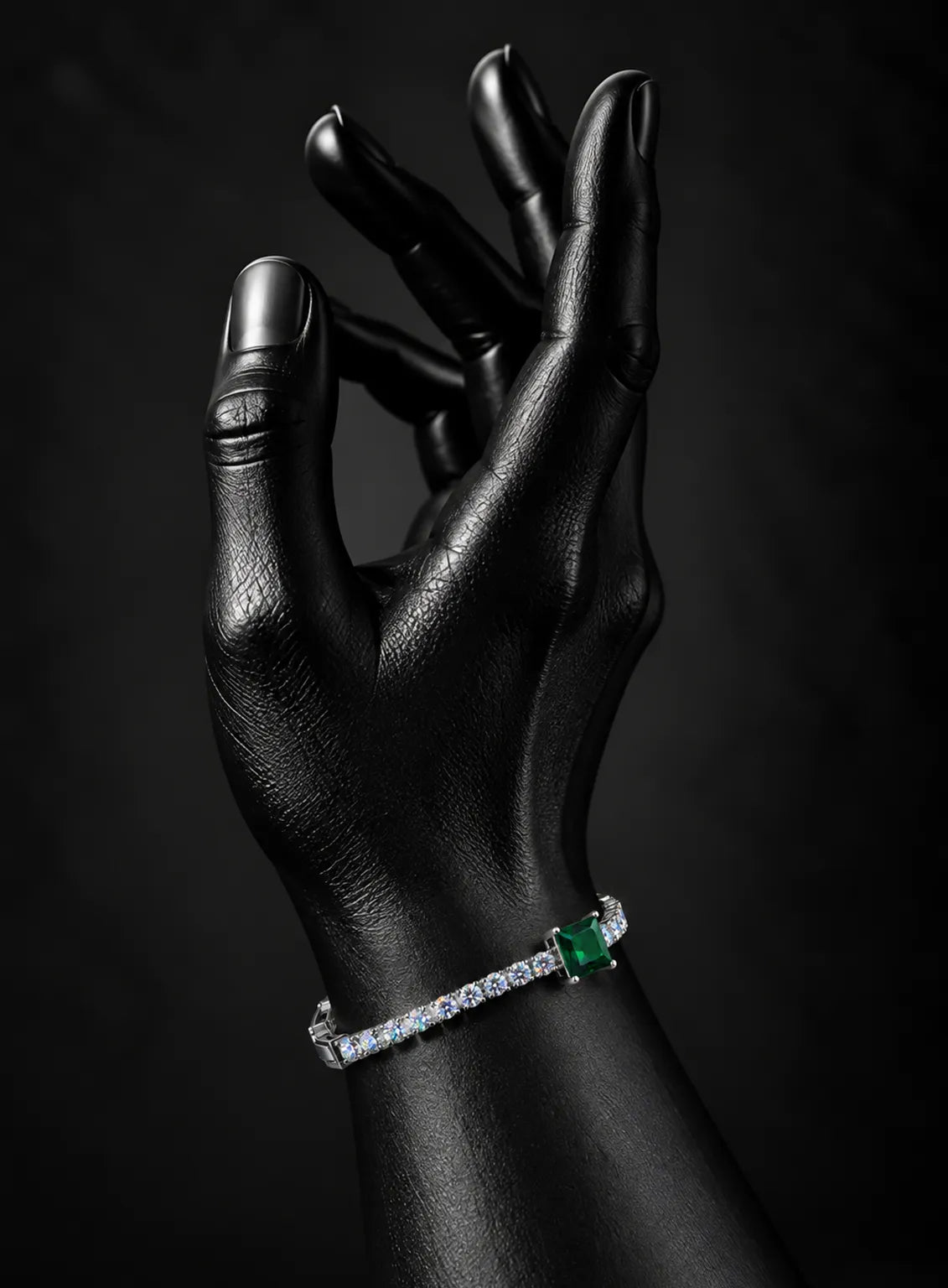 Green Ruby Royale Tennis Bracelet