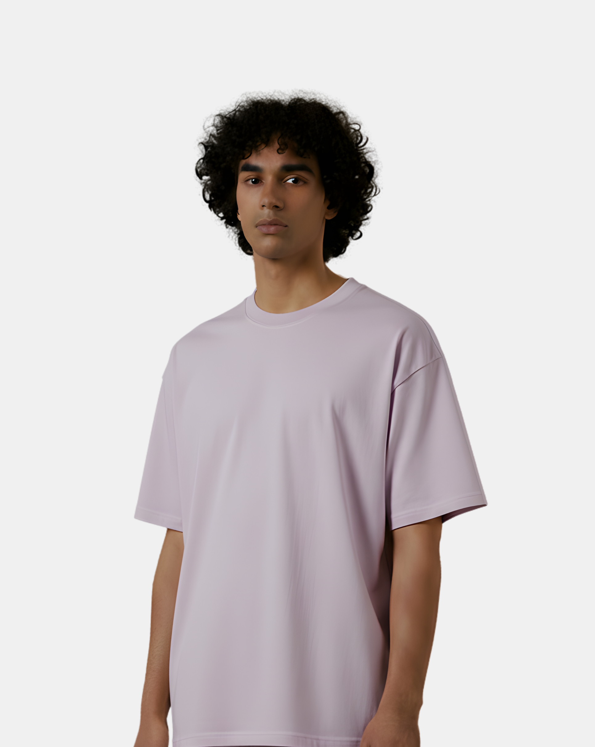 Solid: Lavender Oversized T-Shirt