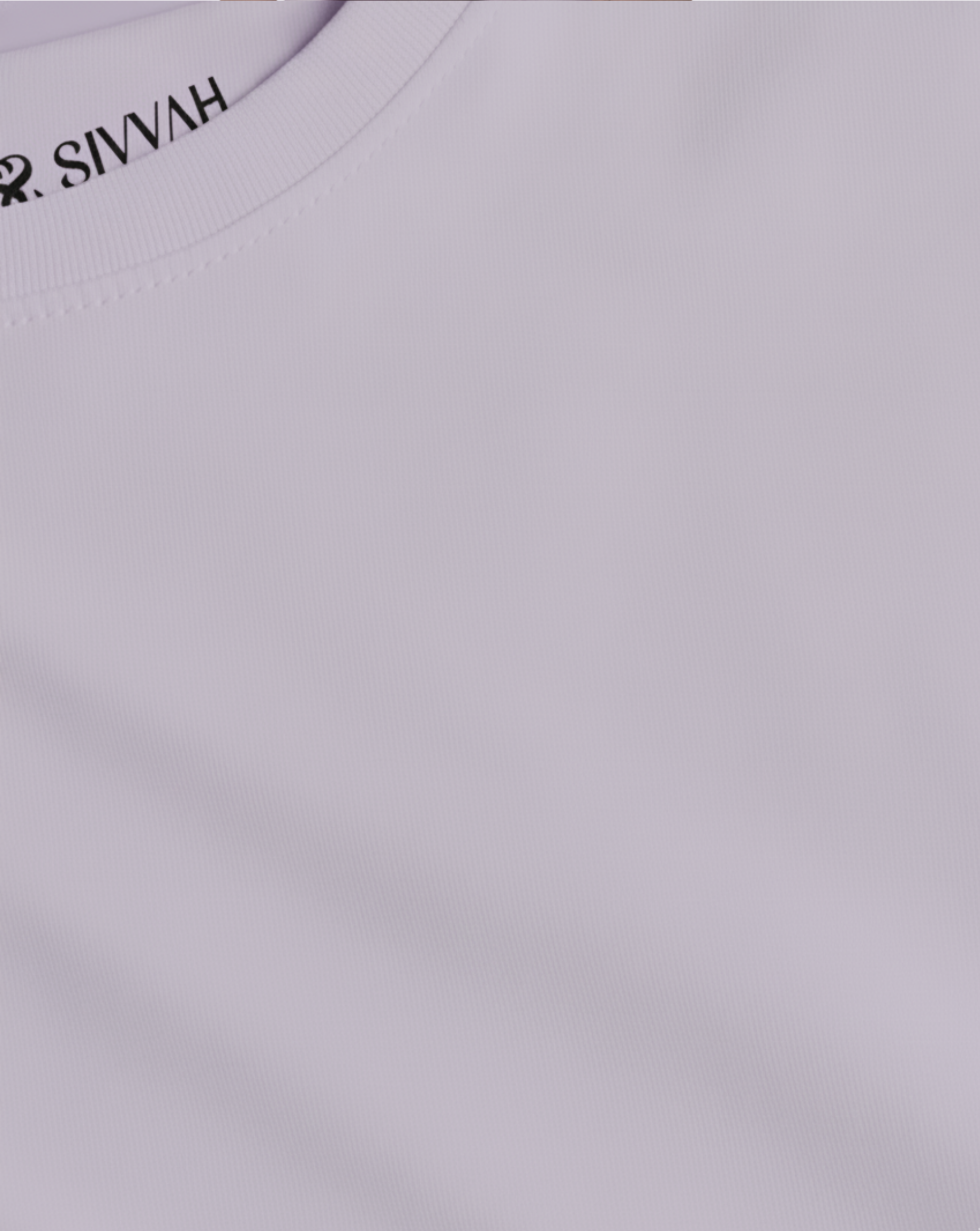 Solid: Lavender Oversized T-Shirt