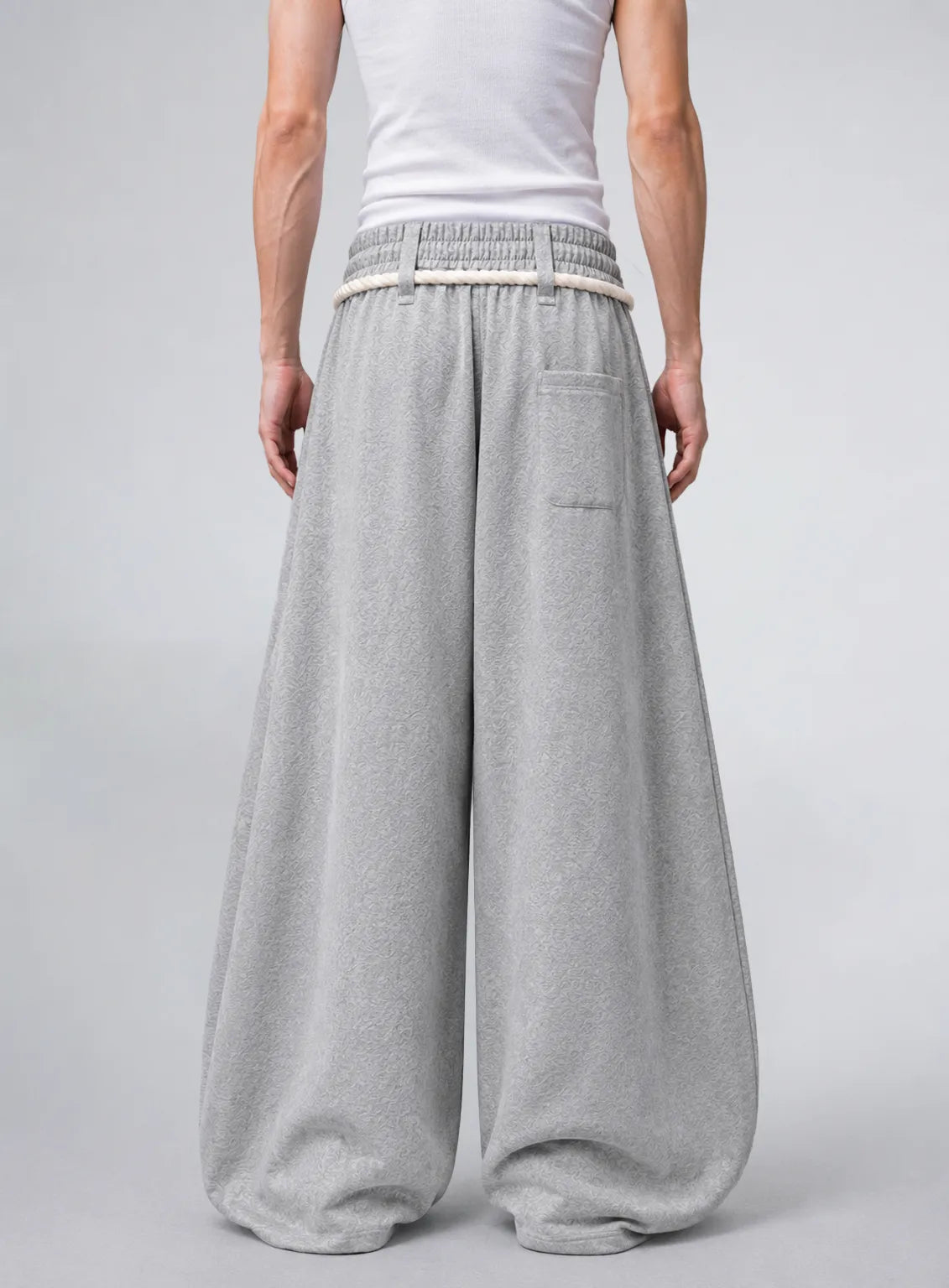Signature Rope Sweatpants - Grey (Pre-launch)