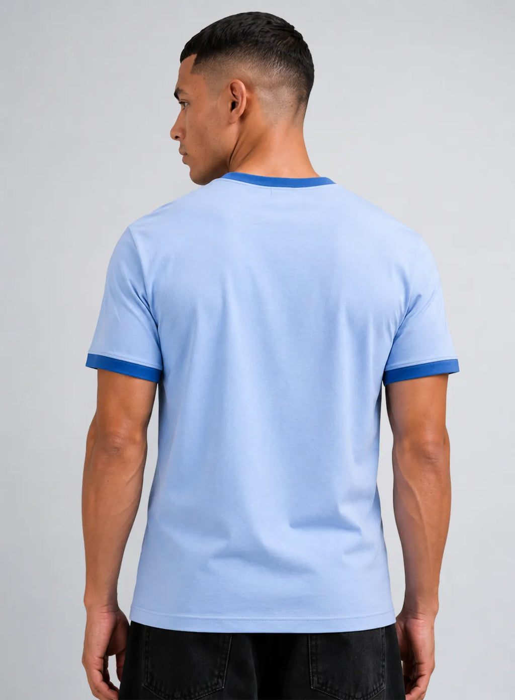 Ringer T-Shirt – Sky & Royal Blue