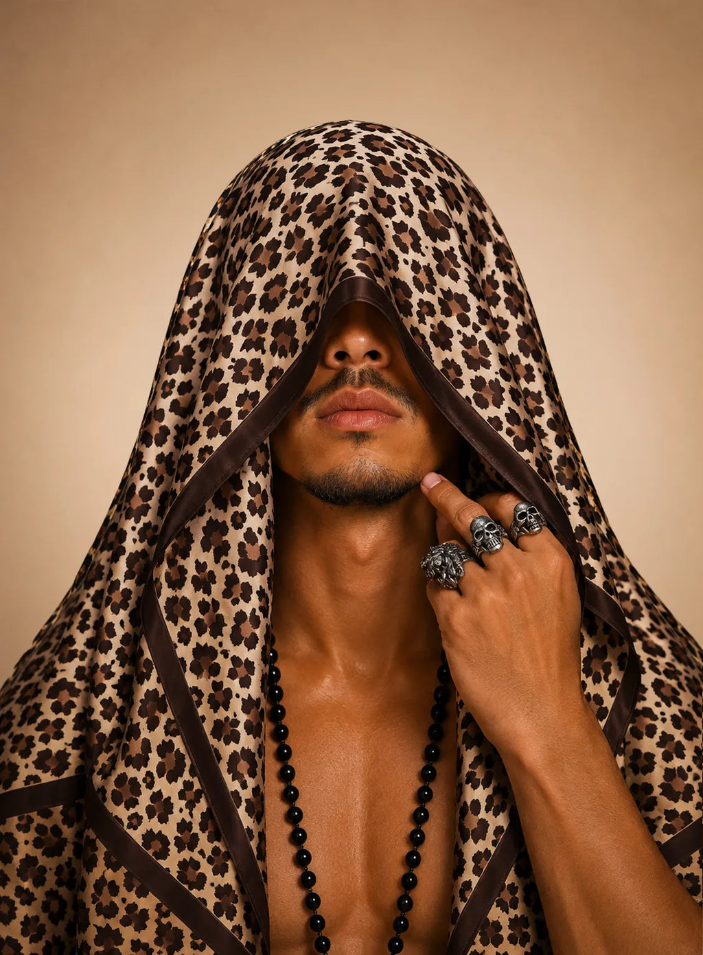 Wild Leopard Luxe Scarf