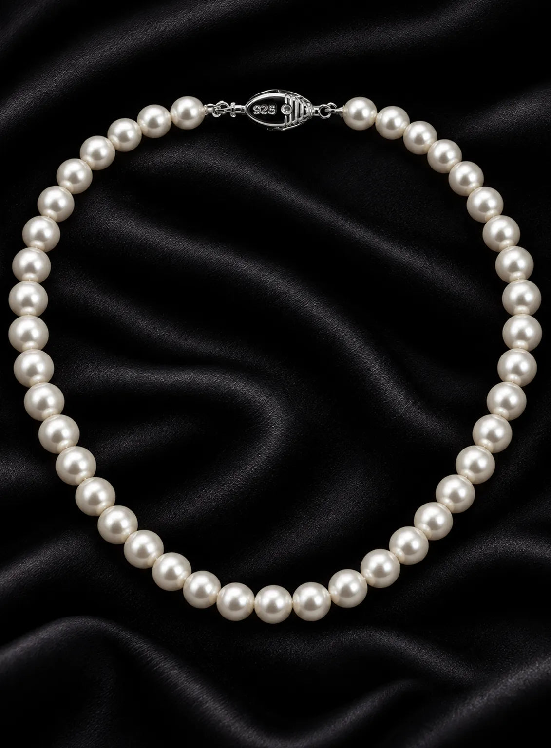 Classic Pearl Bead Necklace