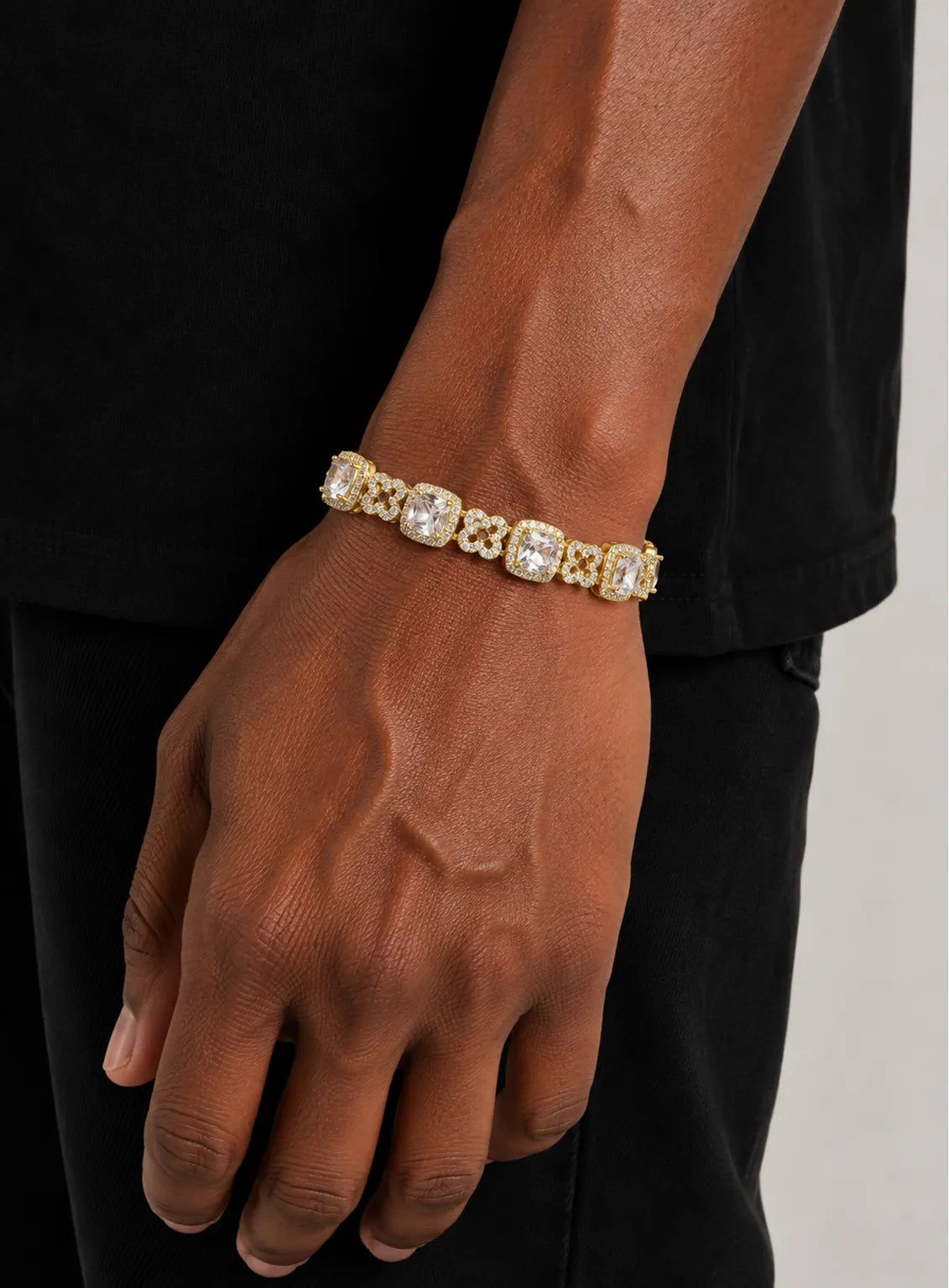 Royal Cushion Cut Zirconia Bracelet